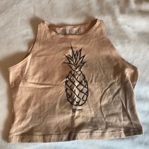 Pineapple crop top